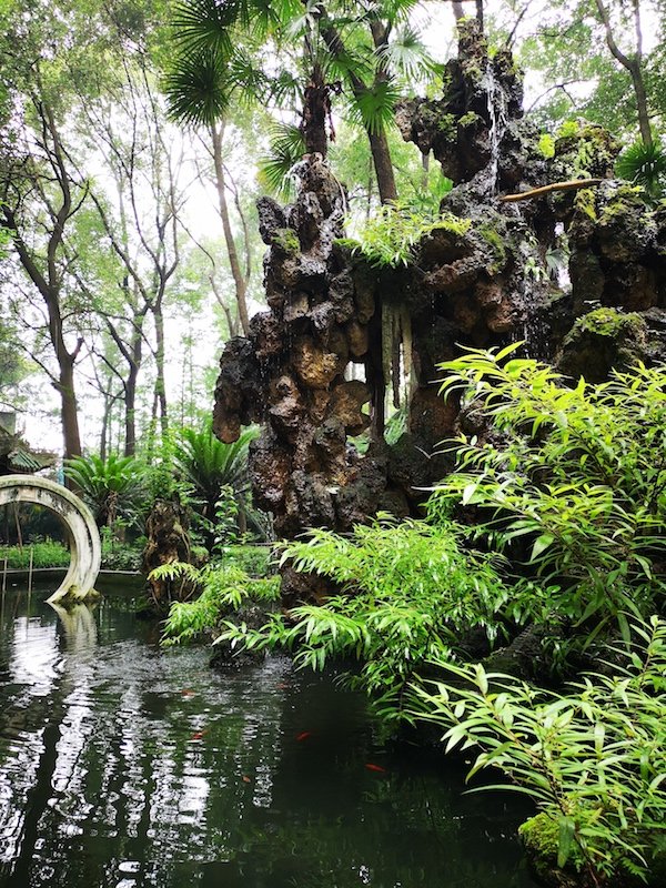 Find a quiet moment in one of Chengdu's many parks and temples
