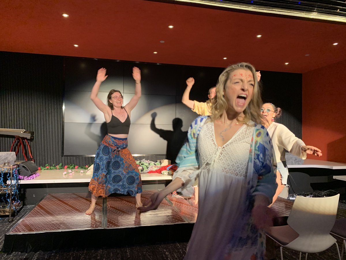 Never a boring rehearsal