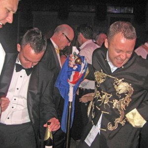 Tommy do you have my flag...Photo Dalwyn Bateson