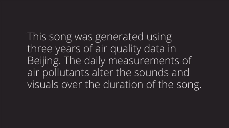 What Does Beijing&#039;s Pollution Sound Like? NYC DJ Spins PM 2.5 Data into a Soundtrack for the Airpocalypse