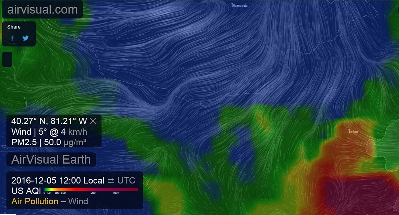 Beicology: We Can&#039;t Stop Staring at This Mesmerizing Visualization of Air Pollution