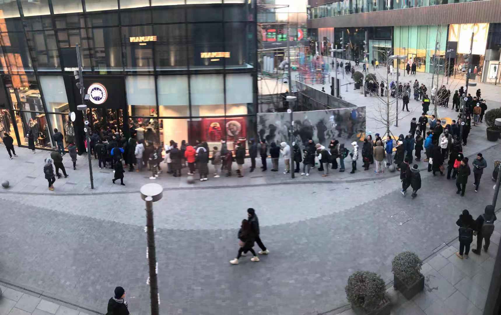 No Ruffled Feathers: Fashionistas Flock to Beijing’s New Canada Goose Shop