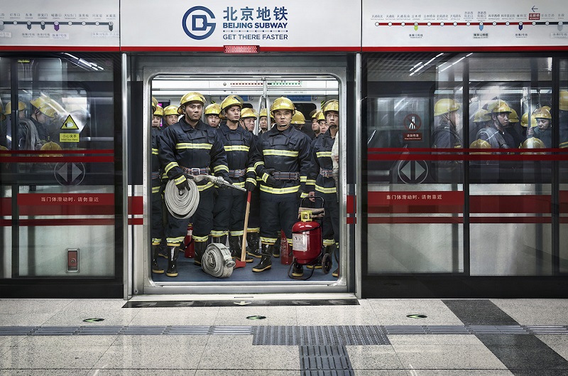 Beijing Subway Ad Campaign Crosses the Line to Tragicomic