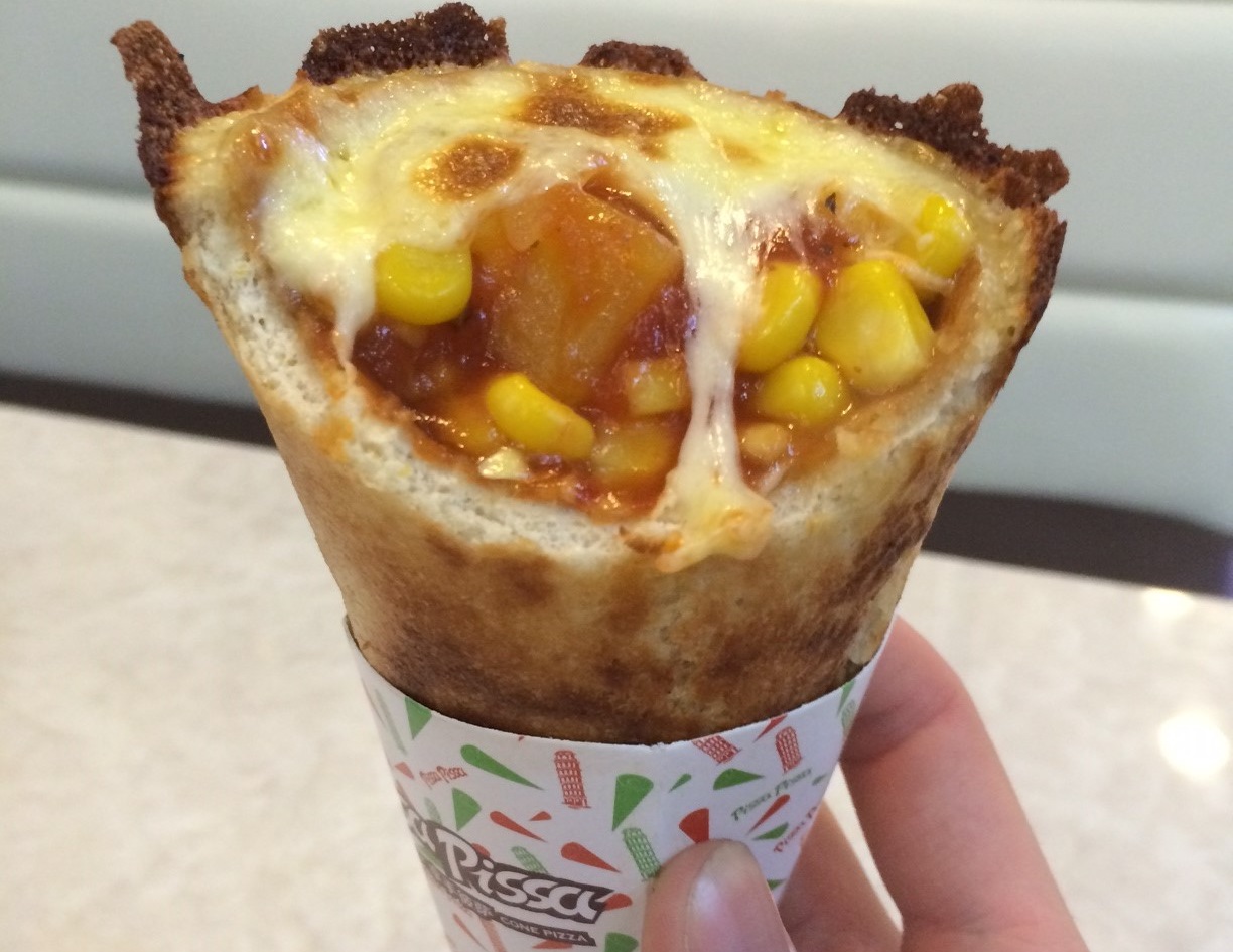 Pizza in a Cone? Is there such a thing?