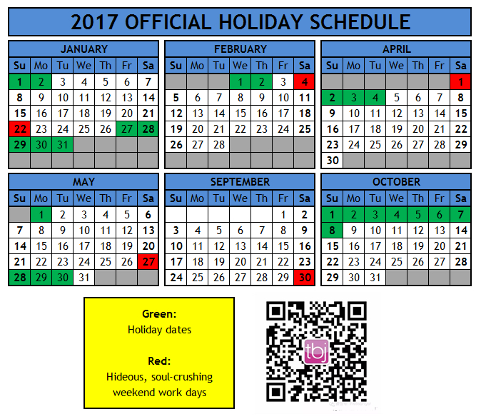 China Announces 2017 Official Holiday Calendar  the Beijinger