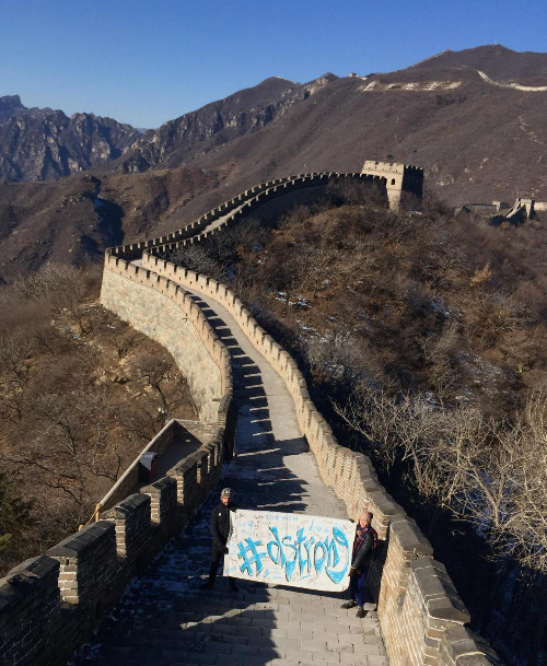 Eight-year-old U.S. Cancer Patient’s Wish for Great Wall Stardom Fulfilled