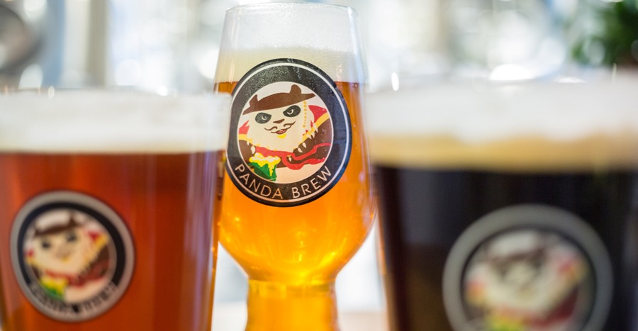 Panda Brew Pub: Black and White and Beer All Over