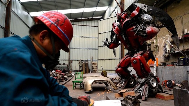 The DIY Transformers of Shandong Province, Beijing Being&#039;s Fundraising Dance-a-thon