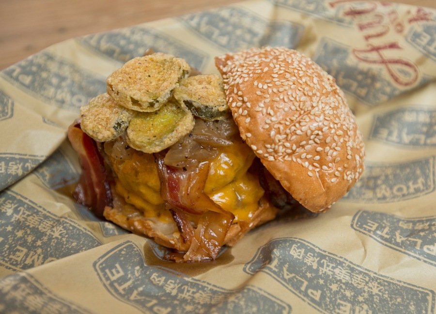 The Burger Cup: Home Plate BBQ