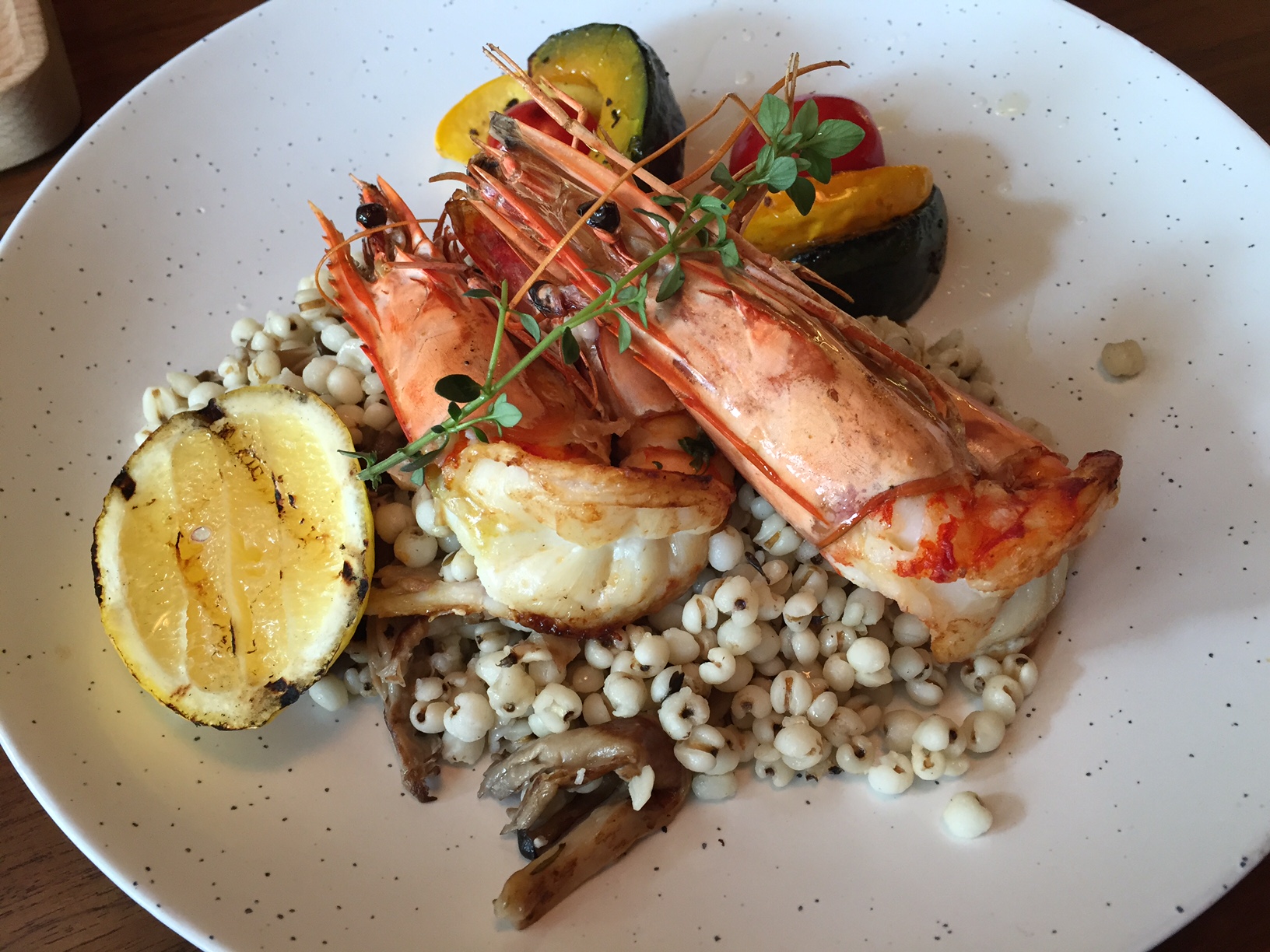 Tribe Lido Brings Out New Summer Lunch Dishes, Adds Delicious Grilled Prawns and Harissa Chicken Grain Bowl