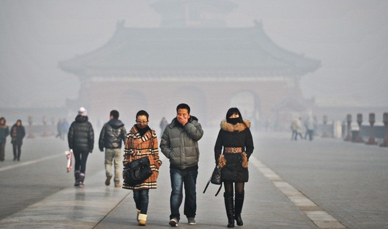 Authorities Increase Pollution Level to Orange: Terrible Air in Beijing For At Least Next Two Days