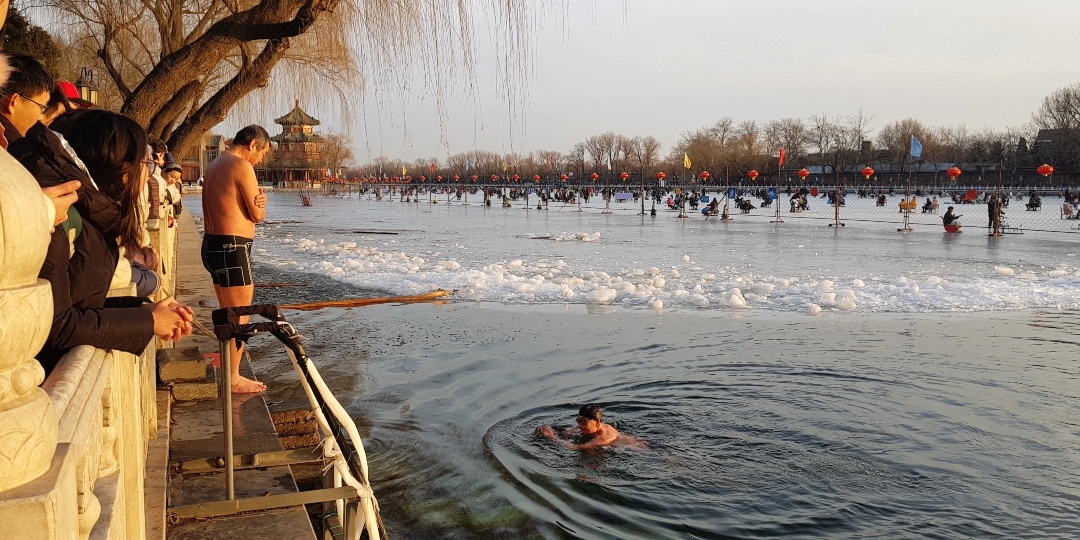 Beijing Olympian: Plunging the Icy Depths With Houhai&#039;s Fearless Winter Swimmers
