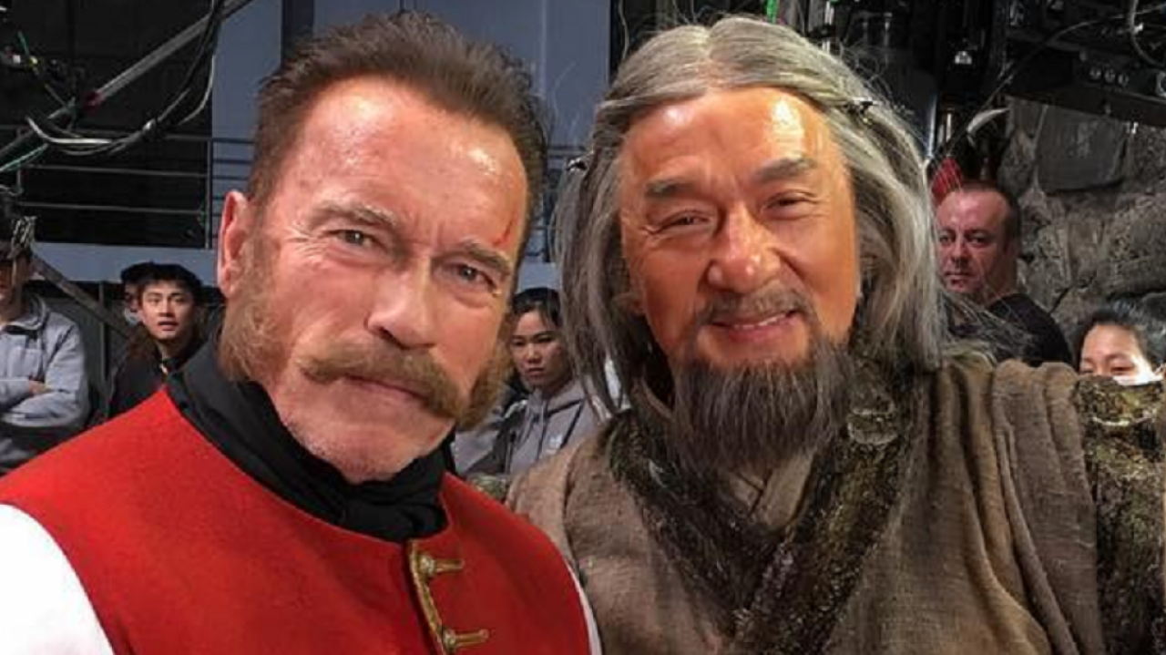 Sino Silver Screen Jackie Chan And Arnie Liam Neeson And Clint