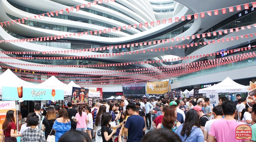 Spot Yourself in the Crowds at Day One of the 2018 Beijing Burger Festival and Get Ready to Rock On Tomorrow