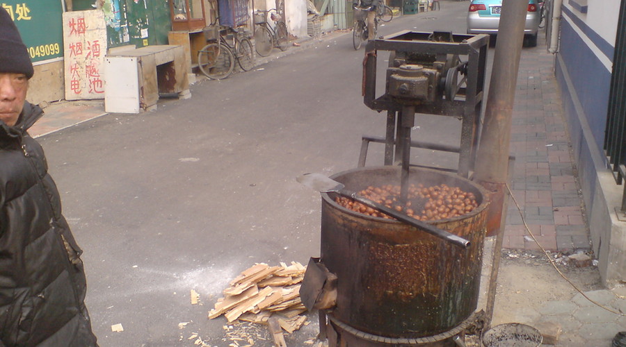 Image result for Chinese chestnuts on the streets of old Beijing