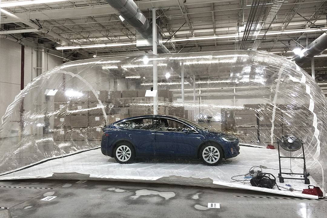 Drive Your Own Pollution Dome: Tesla claims its latest completely protects against PM2.5s