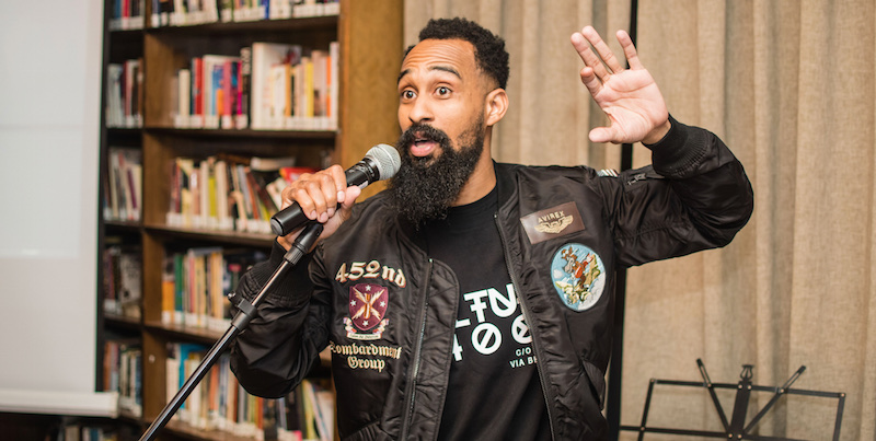 Competing Poets: Spittoon and BLK GEN Bring Grand Slam to Yue Space, Jun 3