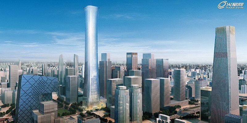 Beijing’s Tallest Skyscraper Z15 Tower Will Be Finished in 2017Beijing’s Tallest Skyscraper Z15 Tower Will Be Finished in 2017