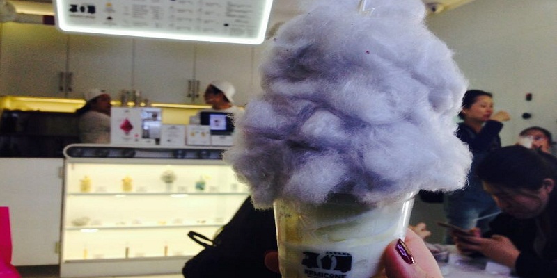 Street Eats: Yummy vs. Yucky Cloudy Cotton Candy Ice-Creams