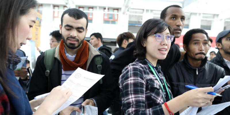 Almost Half a Million International Students Studied in China Last Year