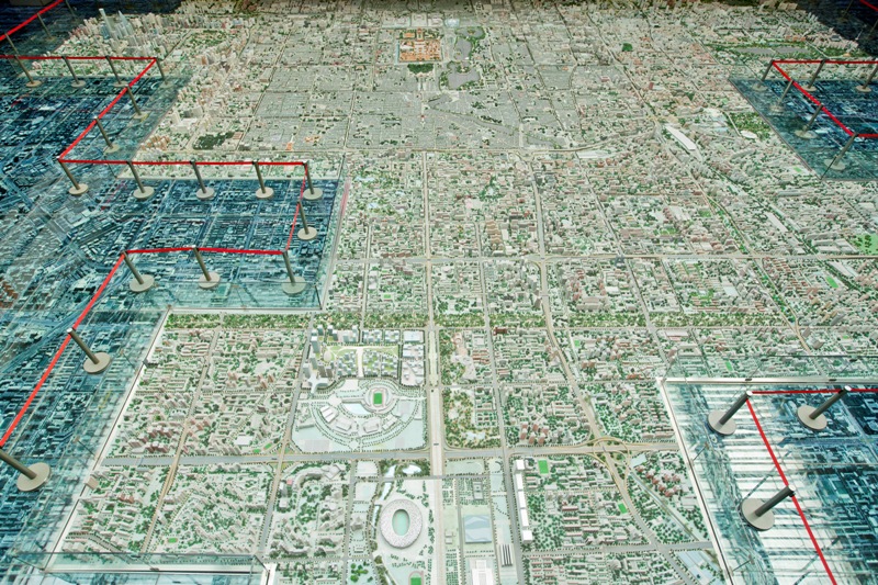 Visit Here: The Beijing Planning Exhibition Hall 