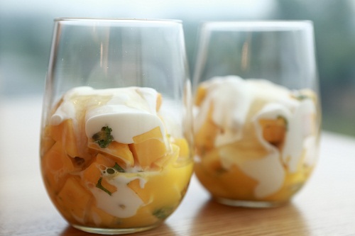 Let&#039;s Do Lunch: FEAST Chef Robert Cunningham&#039;s Mango and Mint Salad