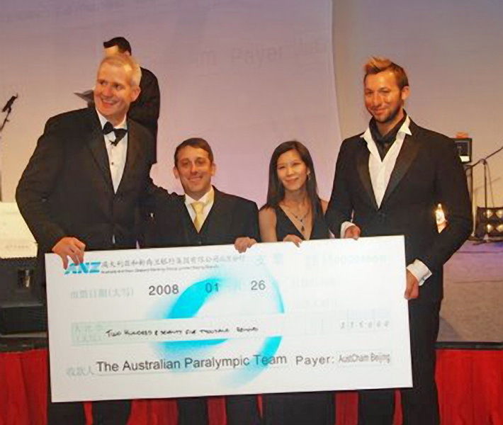 Andrew Gaze Michael Shagrin Amy Lim Johnson Ian Thorpe -Phot