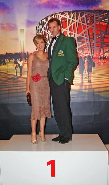 Olympic rower Jason Day and Melissa Lawton - Photo Gold One